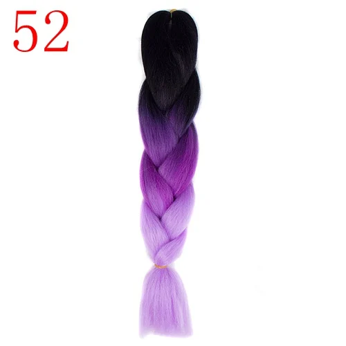 Розовый MERISIHAIR, 24 дюйма, Омбре, розовый, блонд, красный, синий, плетеные волосы, синтетические, вязанные волосы для наращивания, огромные косички, прически - Цвет: Розовый