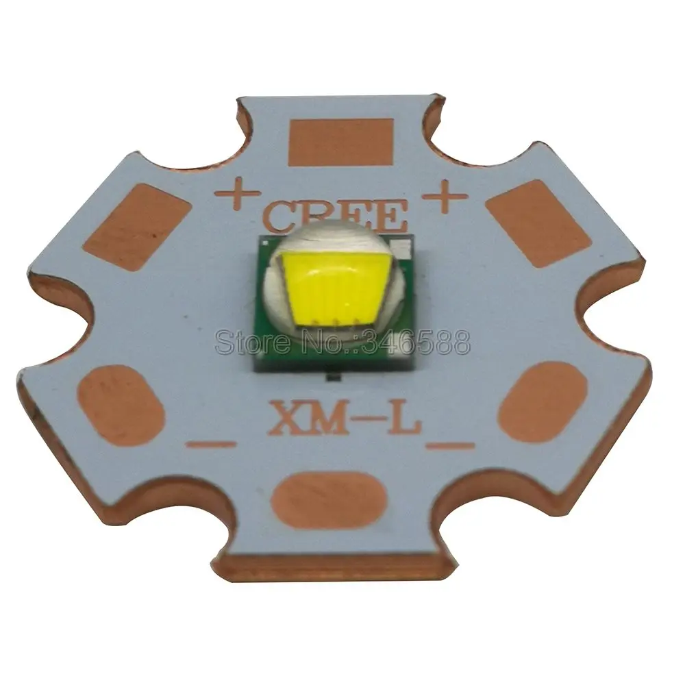 Светодиодный чип CREE XML XM L T6 10 Вт холодный белый нейтральный теплый высокая