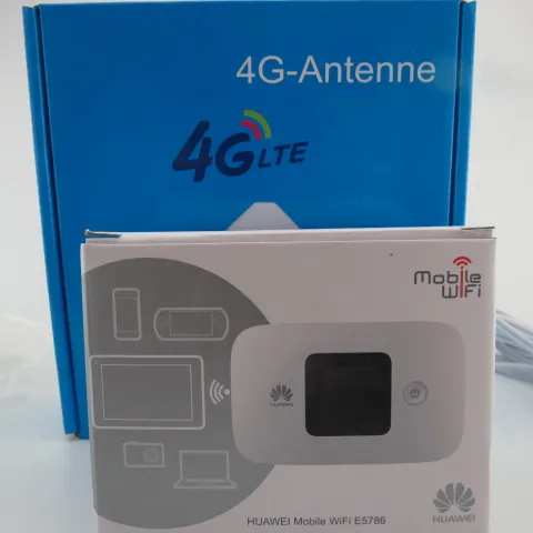 4g Lte маршрутизатор wifi с 4G внешняя антенна 300 Мбит/с Cat6 huawei E5786 белый|lte router wifi|lte