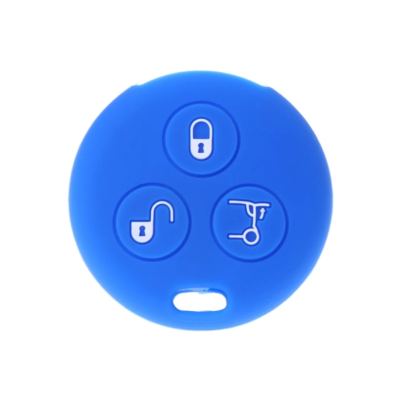 Practical Silicone Car Key Case Cover Fits for Benz Smart City Roadster Fortwo 3 button | Автомобили и мотоциклы