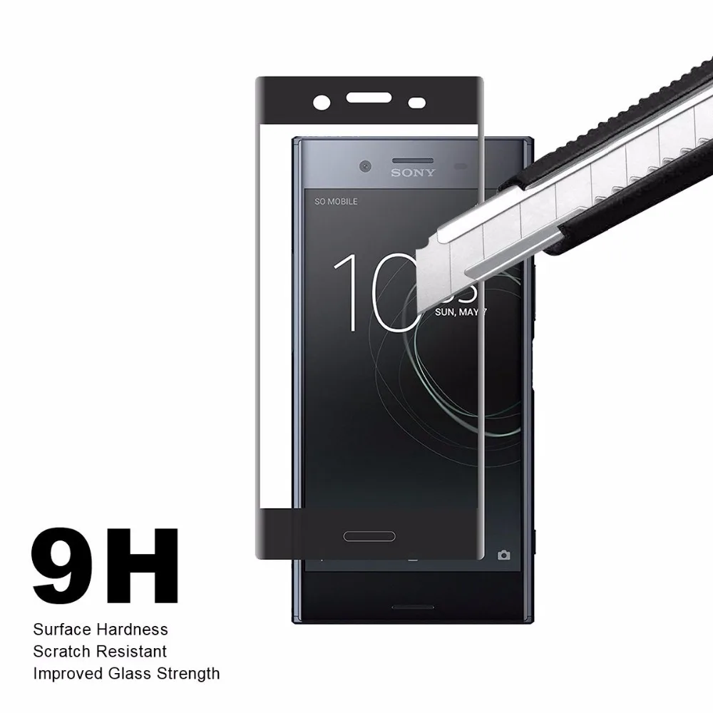 3D полное покрытие изогнутая Защитная пленка для Sony Xperia XZ1 XZ X Compact L1 XA XA1 XA2 Plus Ultra XZ1C