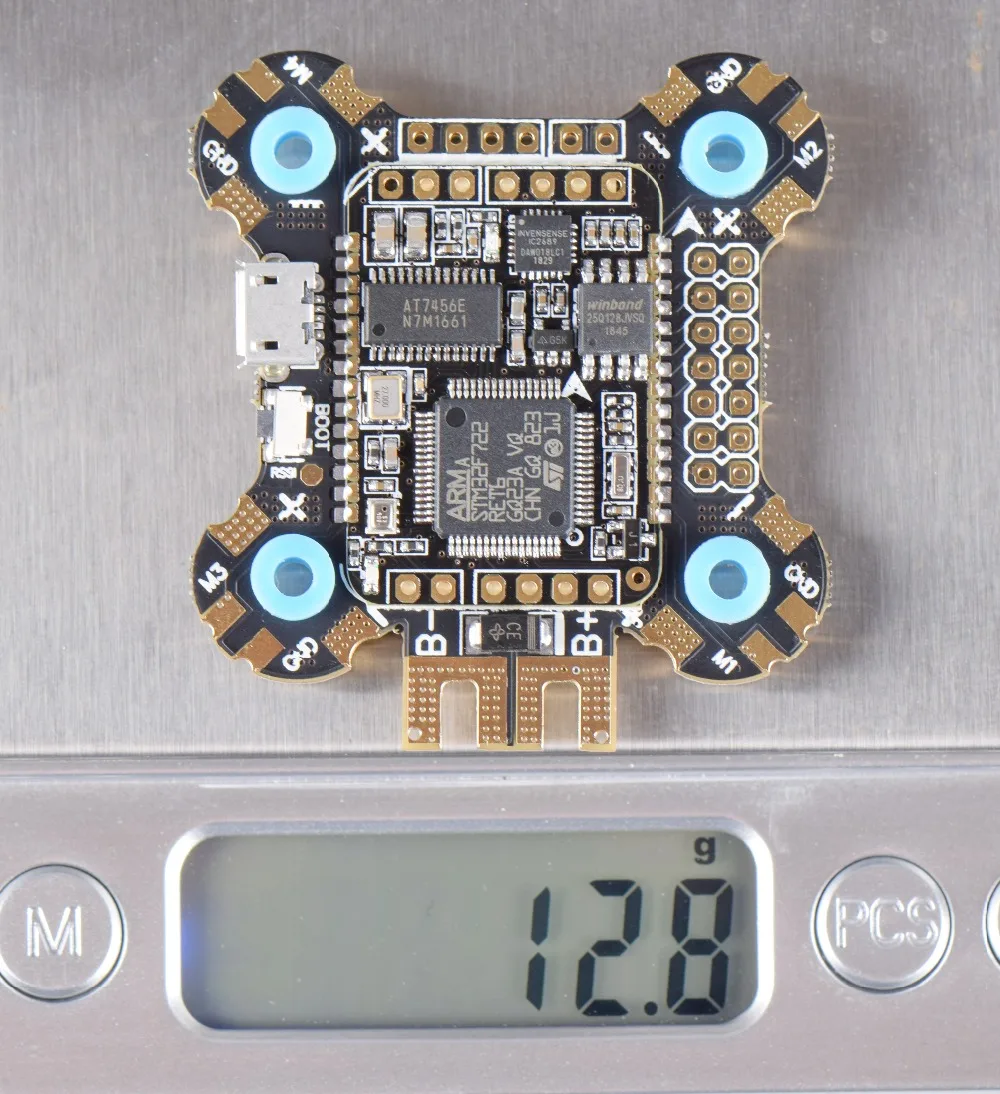 Контроллер полета JHE F722 F7 STM32F722 Встроенный OSD BMP280 барометр BEC 5 В для