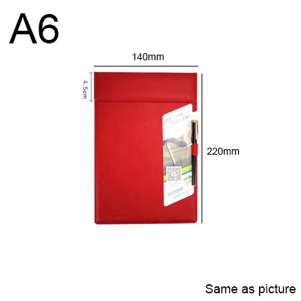 A4 A5 A6 Clipboards ж/держатель для ручек из искусственной кожи магнитный файл Бумага профиль клип доска для письма планшет коврик(черный коричневый красный