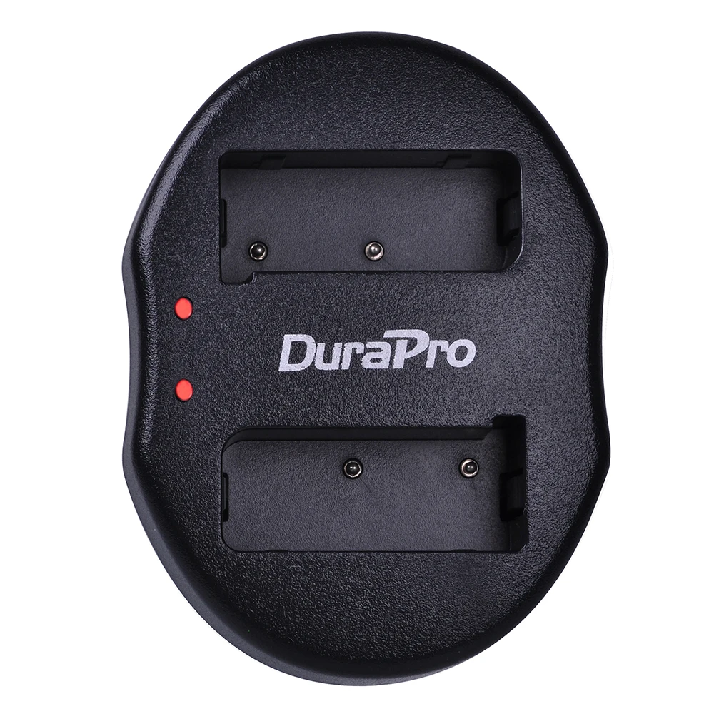 DuraPro 3 шт. 1800 мАч фотоаккумулятор EL9 ENEL9 + двойное зарядное устройство USB для Nikon D40 D40X