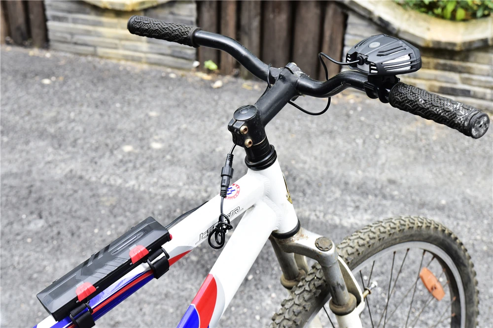 5000 Люмен USB Перезаряжаемый велосипедный фонарь MTB с увеличением