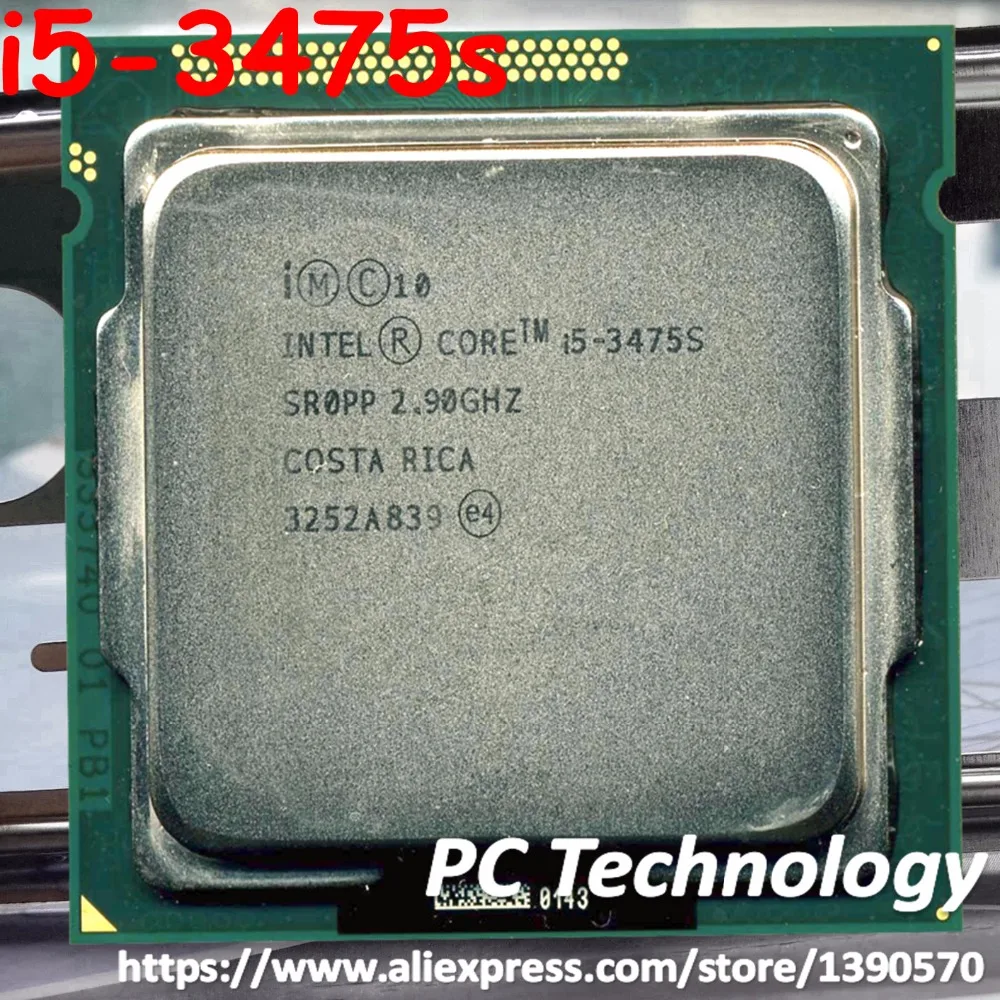 Фото Оригинальный процессор Intel core 2 90 ГГц 4 ядра 6 м LGA1155 i5 3475s бесплатная доставка|intel