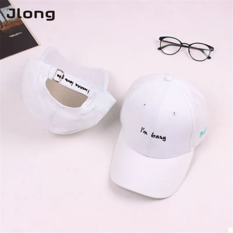 Мальчики и девочки письмо я занят Дрейк Bone Dad Hat Для мужчин Женская кепка взрослых хлопок Бейсбол Кепки на кнопках сзади солнцезащитные очки хип-хоп