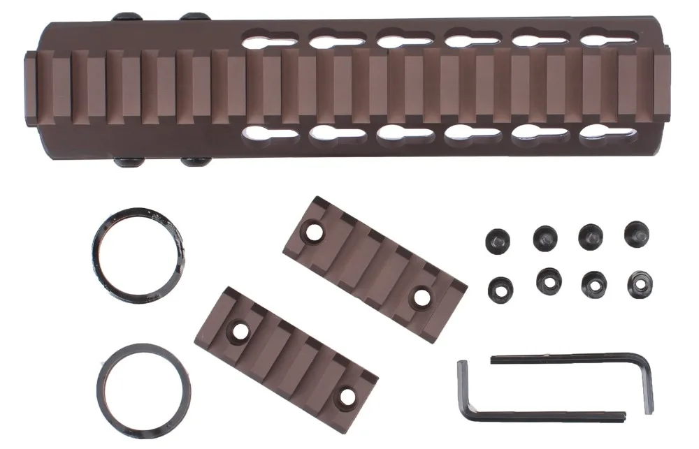 Вектор Оптика GEN 3 KeyMod тонкий 7 дюймовый карабин Тактический бесплатный поплавок