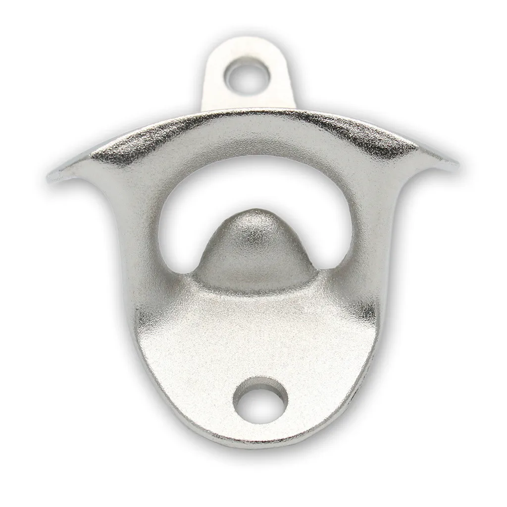 Wall Mounted Beer Bottle Opener With Magnetic Cap Catcher Simple one-handed operation upgraded magnets wall mounting hardware