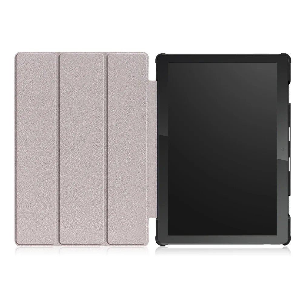 Чехол для lenovo Tab M10 TB-X605F TB-X605L 10,1 '', откидной Чехол для lenovo Tab M10, Умный Магнитный чехол из искусственной кожи, чехол+ стилус