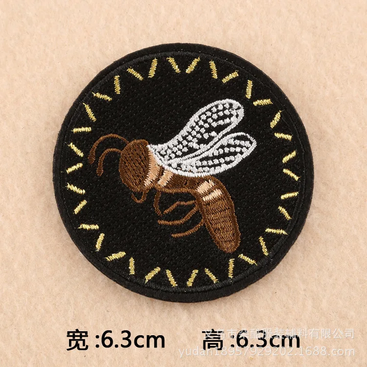 Наклейки тканевые значки покрытые тканью вышитый значок нашивка логотип