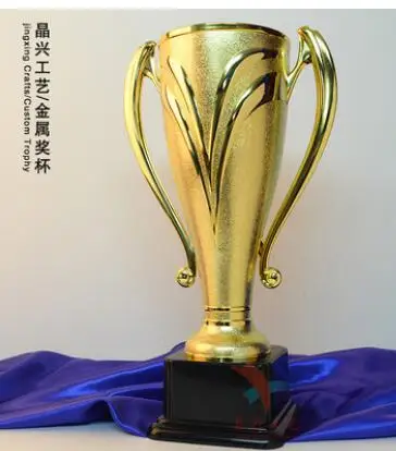 Тройной пластиковый приз чемпиона Азии 3 цвета трофейный металлический Кубок |