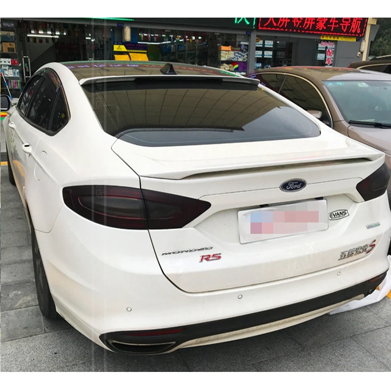Для Ford Mondeo/Fusion автозапчасти новые модели 2013- высокое качество абс материал без краски и цвет Задний спойлер крыла