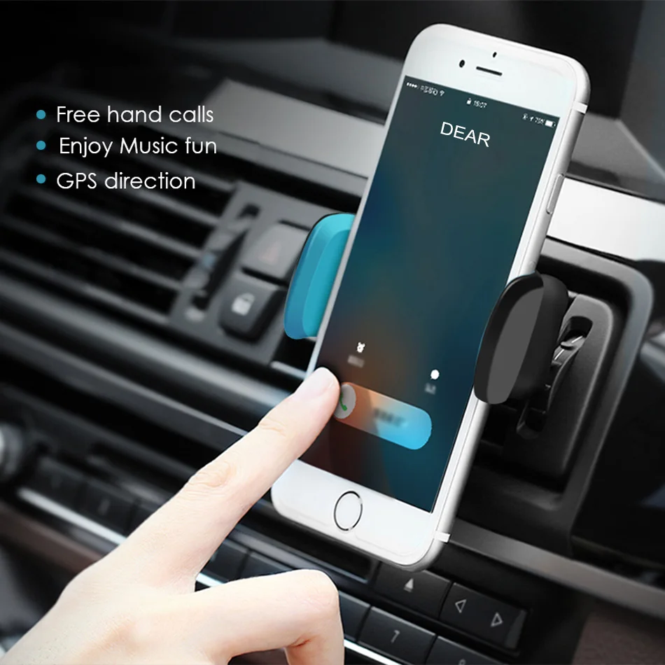 KEXU Car Phone Holder for iPhone 7 6 5S LG Air Vent Mount 360 Degree Ratotable Support Mobile Stand | Мобильные телефоны и