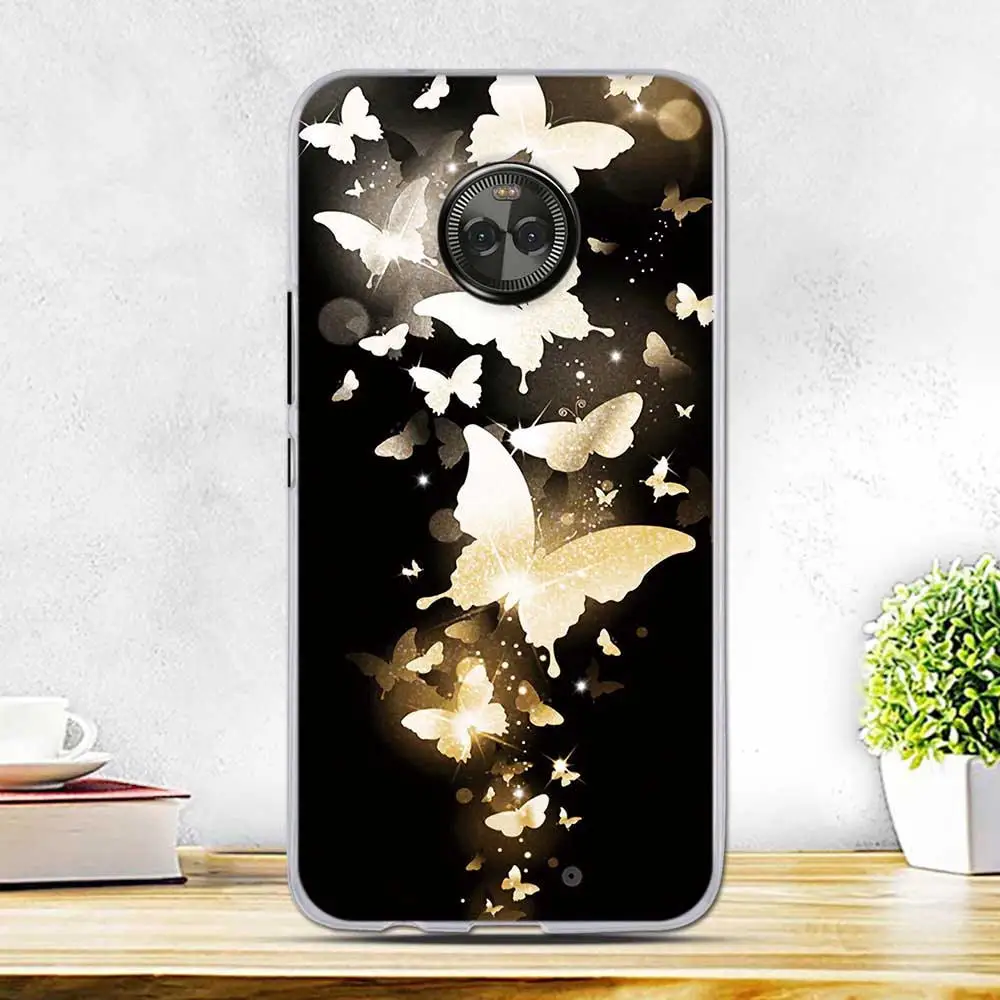Чехол для Motorola Moto X4 XT1900 X 2017 (4th gen) Мягкий силиконовый чехол на телефон с