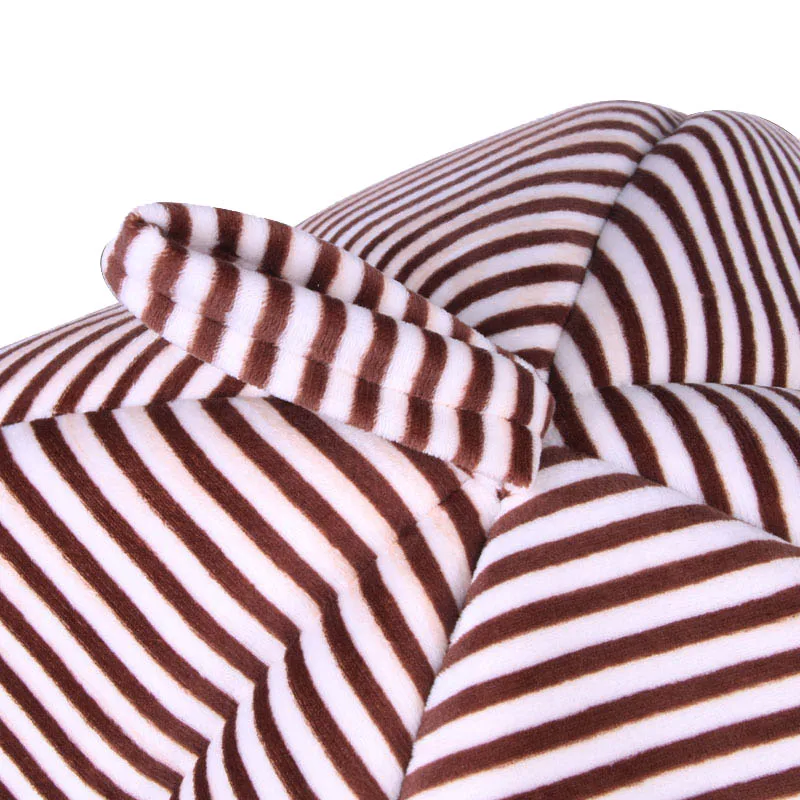 Кровать для собаки домик домашнего питомца Складная мягкая теплая губчатая