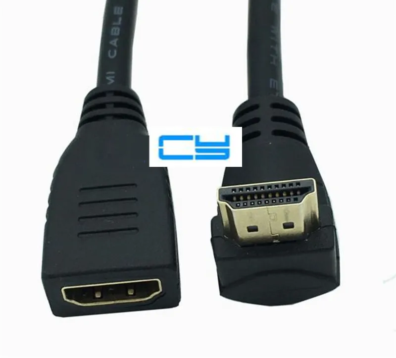 Вверх вниз левый правый угловой HDMI 2 0 A папа к мама 4K * 2k 60Hz HD v Удлинительный кабель