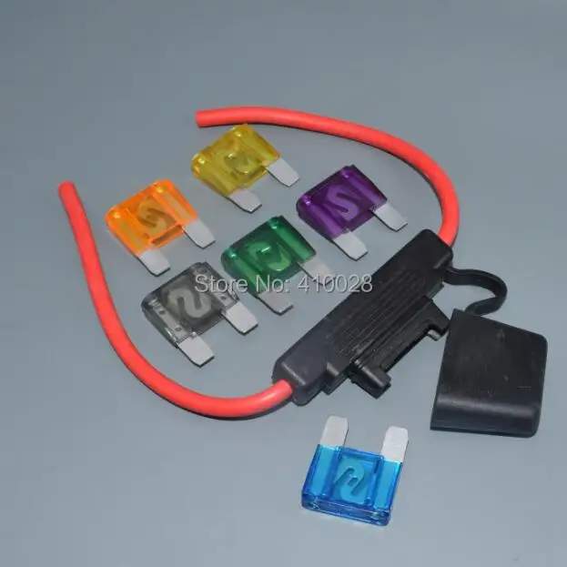 

shhworldsea 8AGW MAXI Fuse 1pcs fuse box+1pcs fuse Auto Car Boat Blade 20A 30A 40A 50A 60A 70A 80A 100A 120A