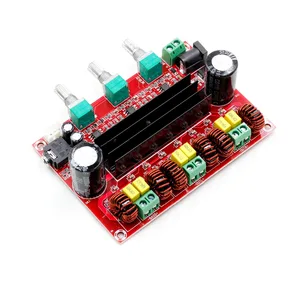 Плата цифрового аудио усилителя TPA3116 2,1, усилители сабвуфера TPA3116D2, динамик, 2*50 Вт + 100 Вт