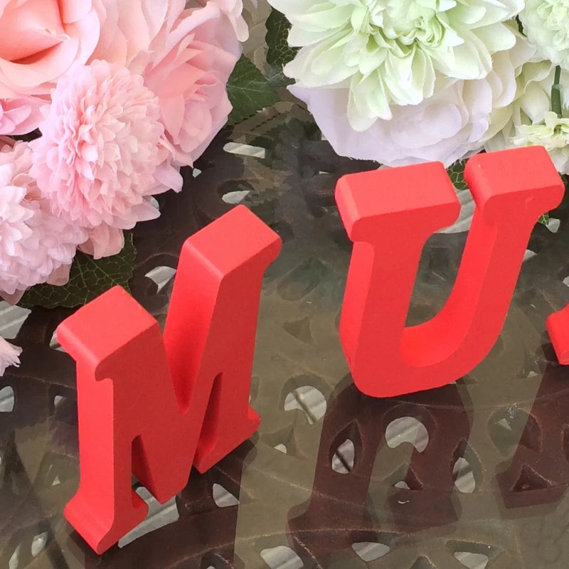 Новинка Mr& Mrs деревянные буквы для Свадьбы вечерние украшения Романтические свадебные украшения для дня рождения товары домашний декор "сделай сам" Свадебный декор