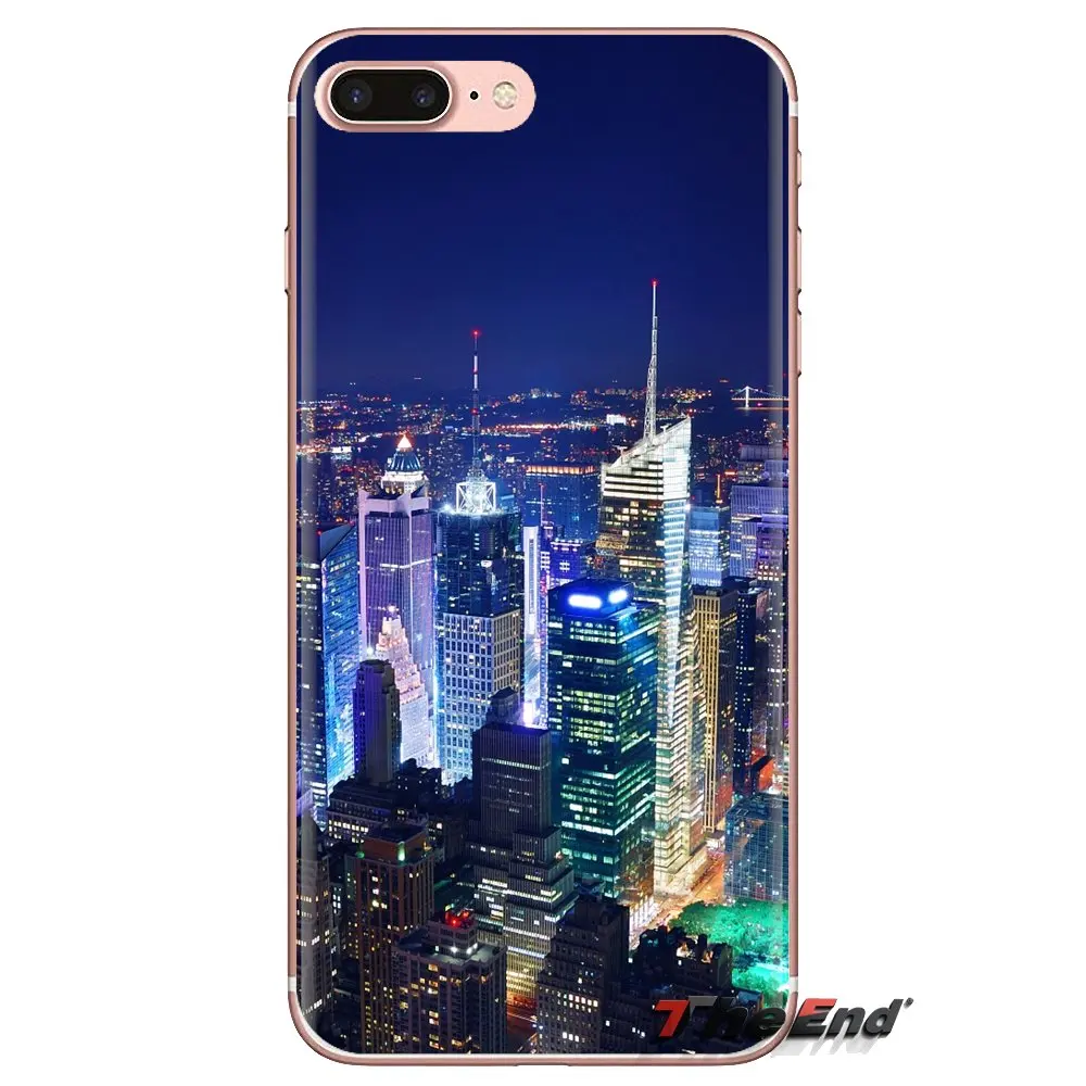 Мягкие прозрачные чехлы для iPod Touch Apple iPhone 4 4s 5 5S SE 5C 6 S 7 8 X XR XS Plus MAX I Love New Нью-Йорк