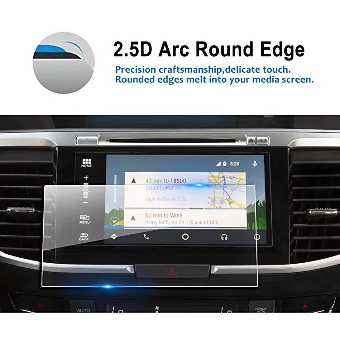 7-дюймовый автомобильный навигационный экран протектор прозрачное закаленное