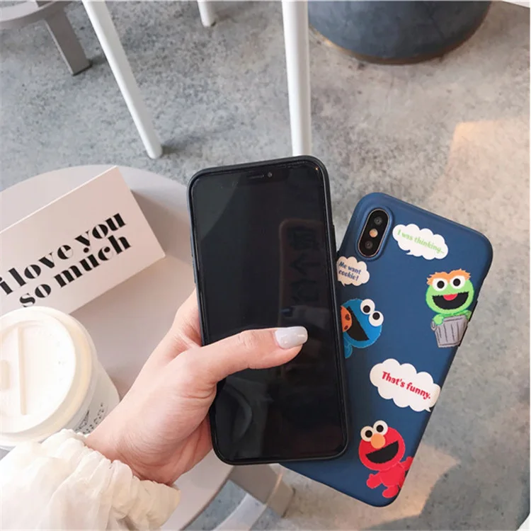 Милый мультяшный чехол для iPhone 7 Puls 6 6S 8 X Xs чехлы MAX XR мягкие силиконовые |