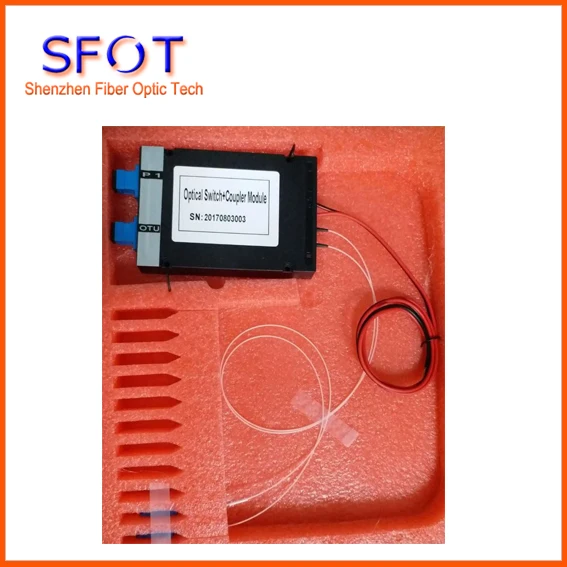 

1x2 Optical Switch + coupler module
