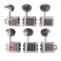 6r vintage style electric guitar string tuning pegs silver tuner machine heads for strat tele guitar accessories
