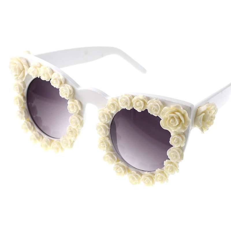 Женские солнцезащитные очки в стиле барокко вечерние брендовые дизайнерские