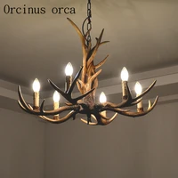 antlers resin chandelier lamp modern led antler chandelier lustre chandeliers e14 vintage lights novelty lighting