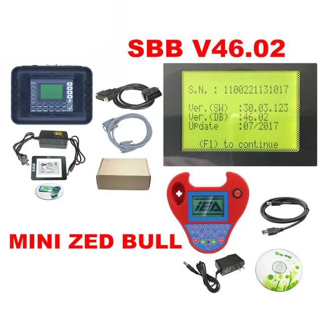 Черный OBD2 V48.88 v48.99 SBB Pro2 ключевой программатор поддержка автомобилей до Замена SBB v48.02 v33.02 sbb ключевой программатор для Toyota G чип - Цвет: Черный
