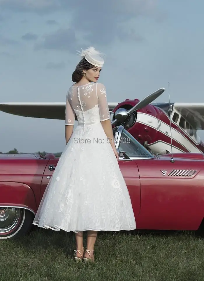 Очаровательное свадебное платье иллюзия ТРАПЕЦИЕВИДНОЕ до середины иллюзии