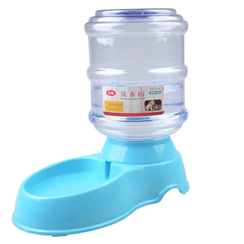 Собака Продукты Авто для хранения воды 3.5L кормушки миска еды | Дом и сад