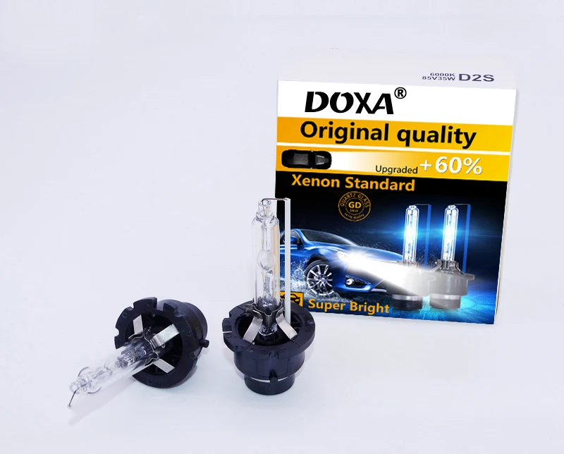 D2S высокое качество 2 шт./лот D2S 35W 12V авто HID D2S ксеноновая лампа D2S 4300K 6000K 8000K