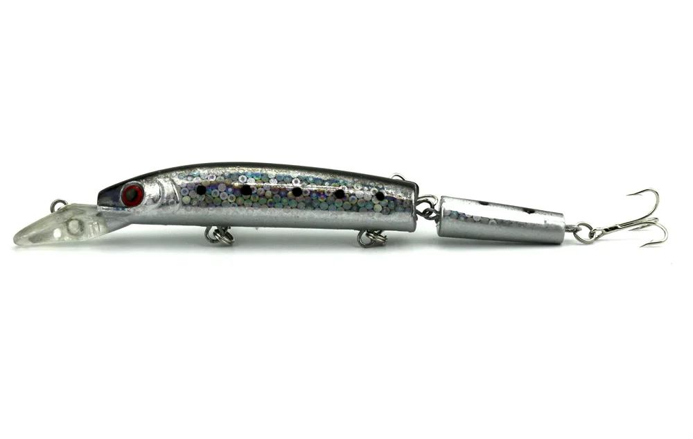 12 шт./лот 14.5CM15G 4 # Крюк Пластиковые шарнирные Минноу Рыбалка lureslobster Инопланетные