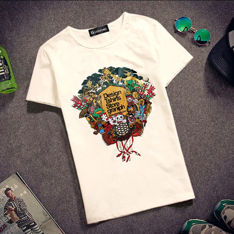 Новинка 2017 модная брендовая футболка глобальная распродажа футболки с 3D принтом