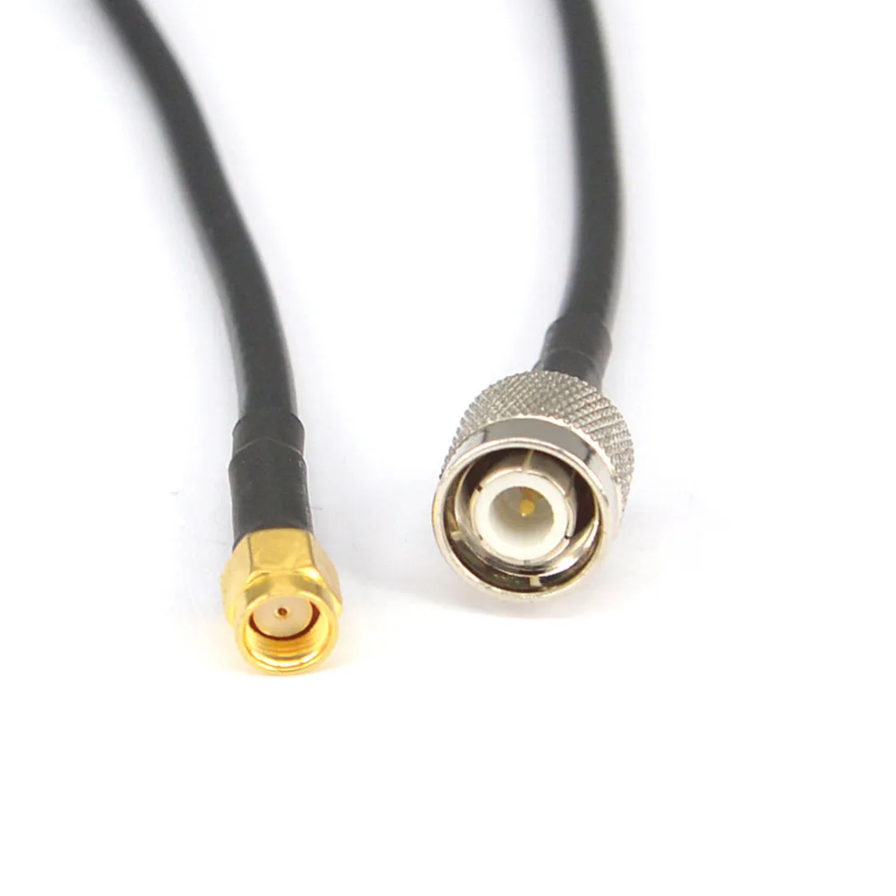 10 шт. радиочастотный коаксиальный RP SMA Мужской к TNC мужской RG58 низкие потери