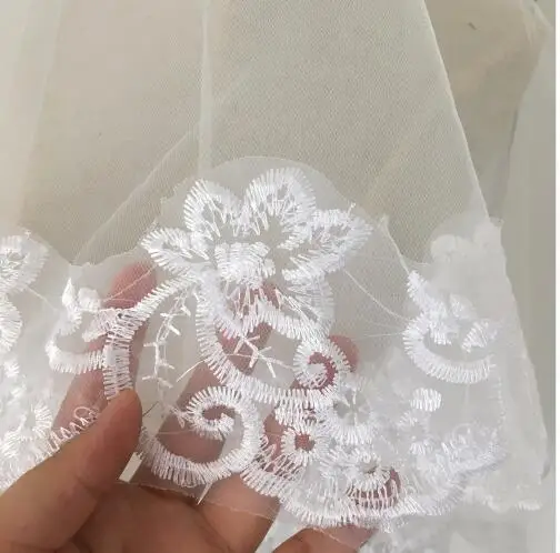 В наличии Высокое качество Дешевые Свадебные аксессуары для вуалей Короткие