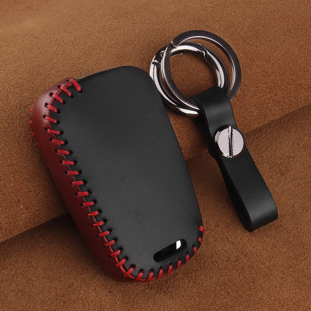 KEYYOU 2/3 Buttons For Opel Insignia Astra Corsa Antara Chevrolet Cruze Aveo Trax Genuine Leather Key Case Keychain Cover | Автомобили и