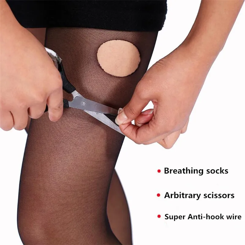 2019 колготки ультратонкие высокоэластичные женские пикантные с защитой от