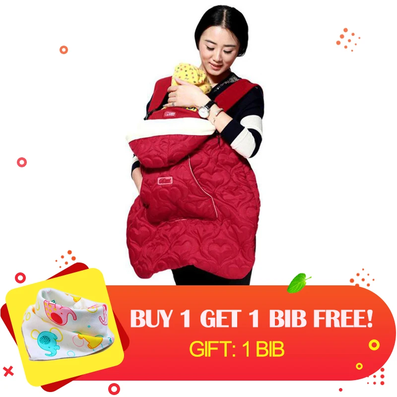 Зимняя накидка переноска для мамы с карманами|baby carrier cover|carrier coverwinter baby |