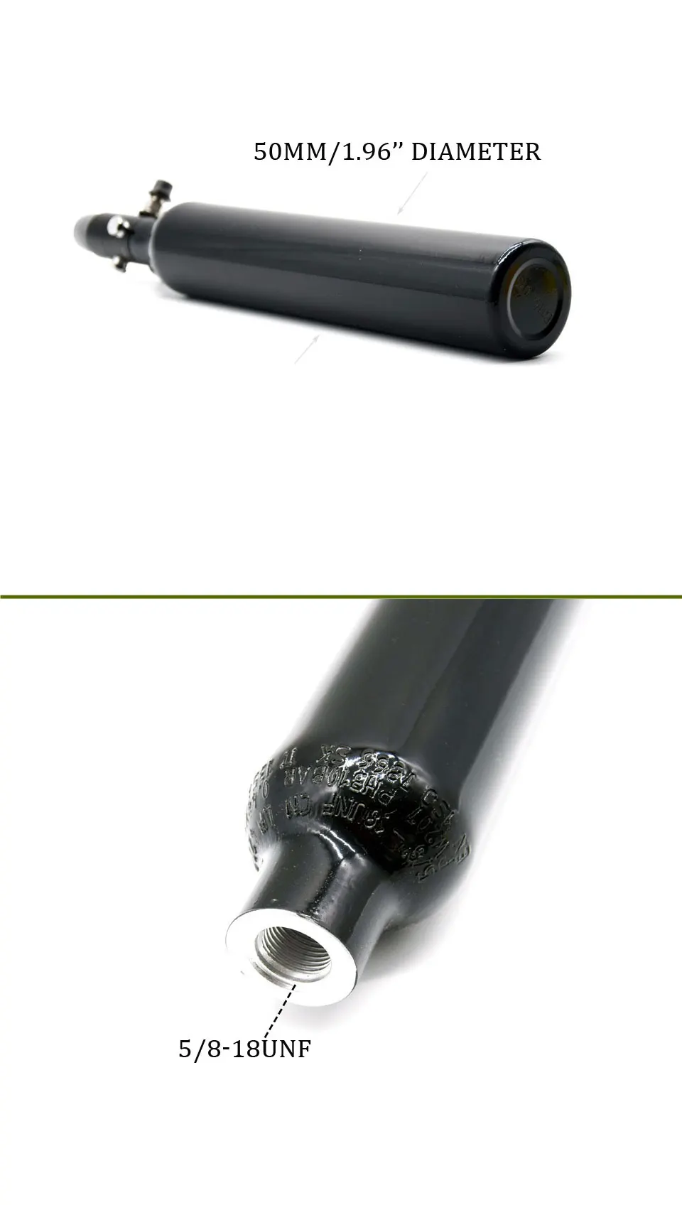 PCP Пейнтбол Бак 380CC бутылка 3000PSI CO2 Сода поток цилиндр с регулятором 850/1200/1800/2200psi выход