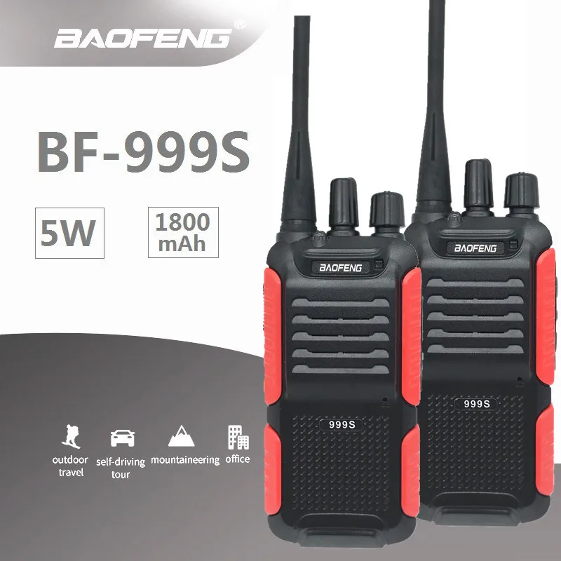 2 шт. портативная рация BAOFENG BF 999S PLUS UHF 400 470 МГц|Рации| |