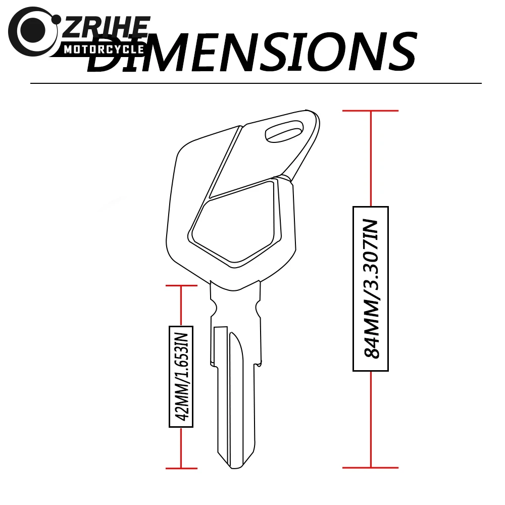 Аксессуары для мотоциклов заготовки ключей разблокированный пустой киинг нажмите Uncut Blade заготовка ключ чип для MV Agusta F3 F4 1090 920 990