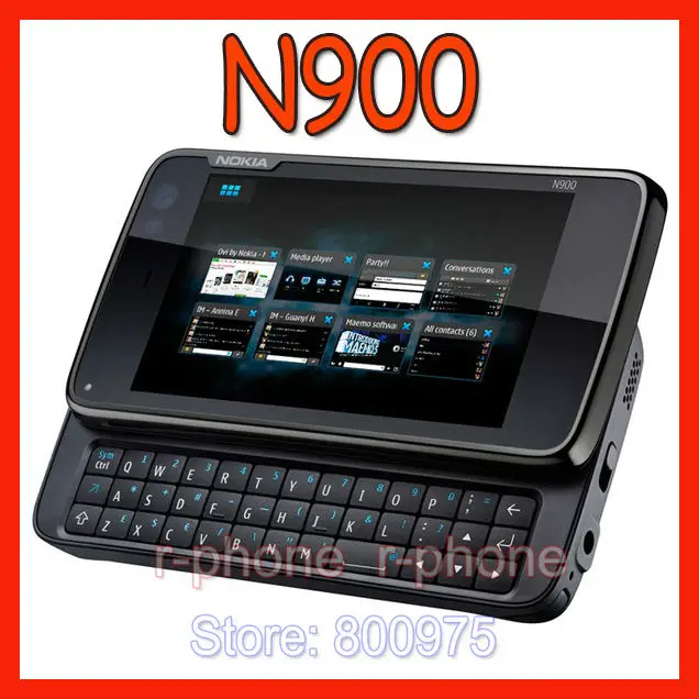 Nokia N900 Восстановленный мобильный телефон GSM 3G GPS WIFI 5MP разблокированный