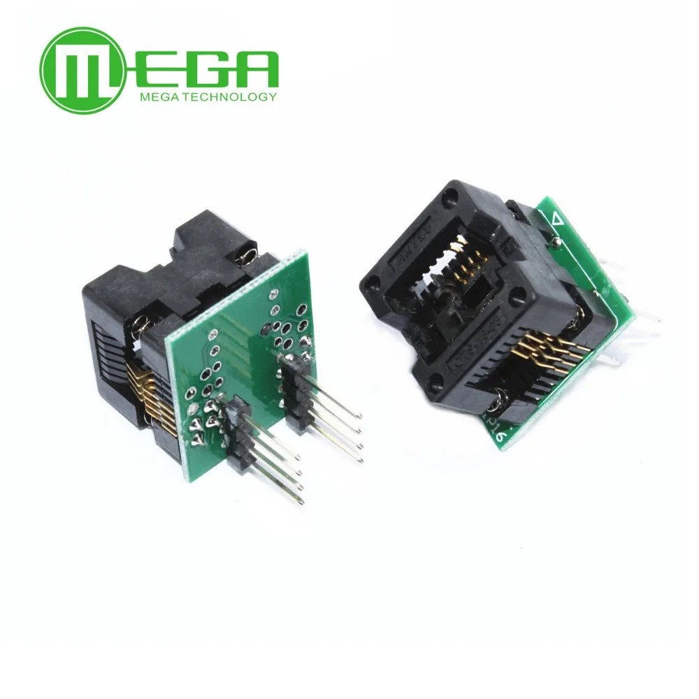 1 шт. SOP8 на DIP8 поворотный SOIC8 IC программатор адаптер розетка для широкого