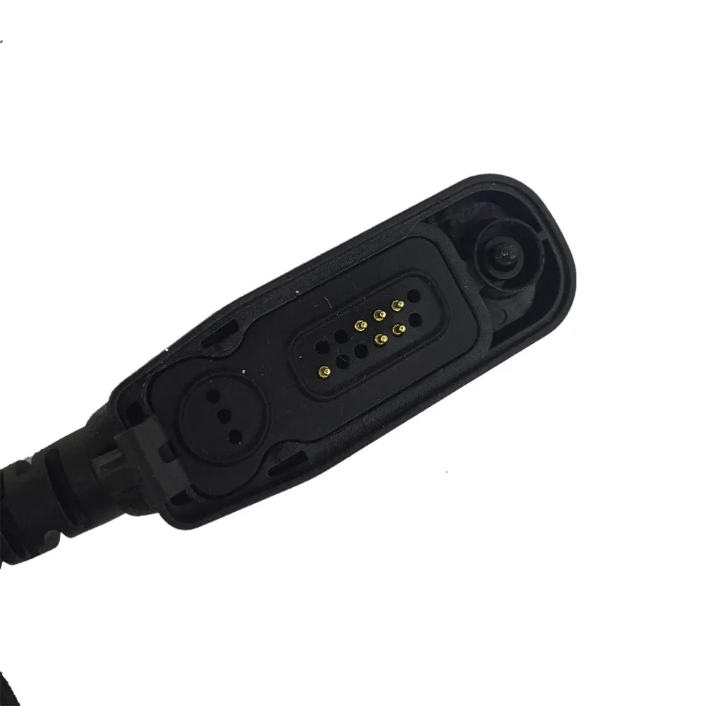 Новая Черная гарнитура с микрофоном PTT Earhook для Motorola Radio for XIR P8268 P8260 P8200 XPR6550 XPR6300 Walkie