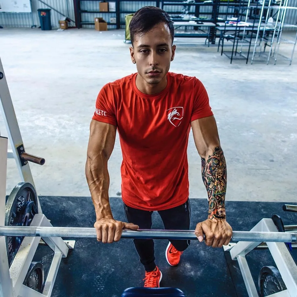 ALPHALETE брендовая одежда тренажерные залы Tight футболка мужские фитнес футболка для мужчин Gyms футболка для фитнеса и занятий летний топ