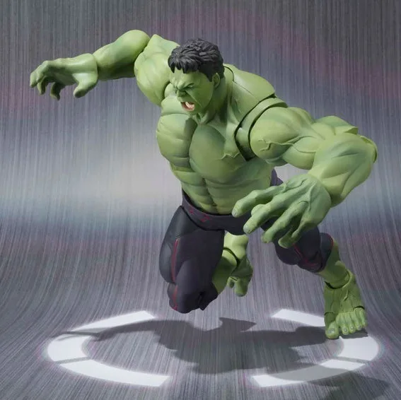 Невероятный Халк Железный человек Бастер Мстители Возраст Ultron SHF 16 см ПВХ